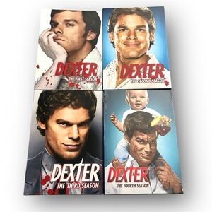 Dexter 1-4 Complete Seasons 1-4 DVDs from Showtime - Perfect Condition NWOT